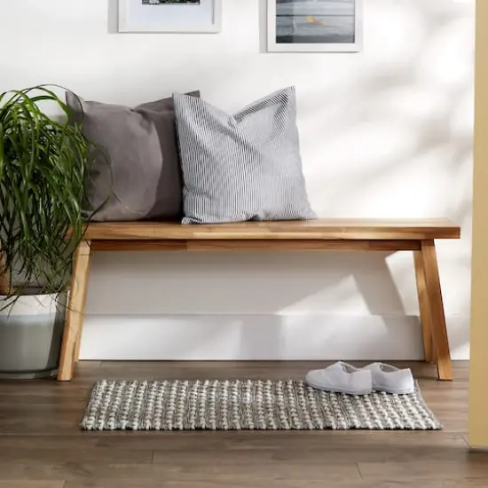 DII&reg; Mineral Gray Recycled Cotton Loop Rug, 2ft. x 3ft. {5}