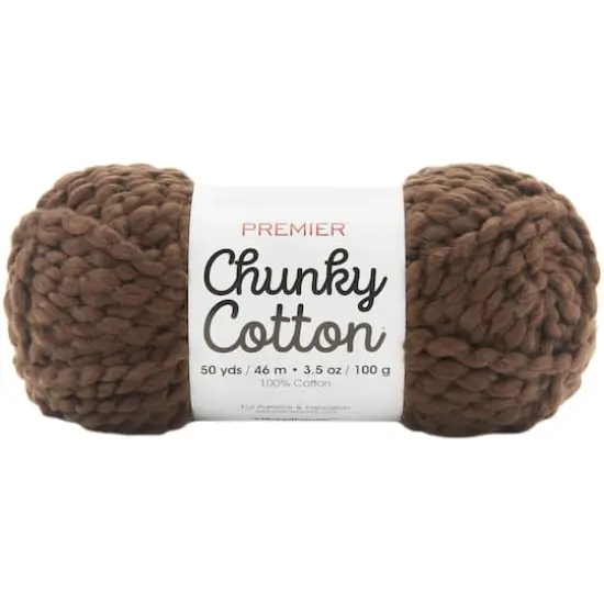 Premier&reg; Chunky Cotton&trade; Yarn Chocolate {1}