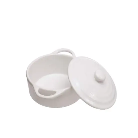 6.5" Mini Cocotte by Ashland&reg; White {4}