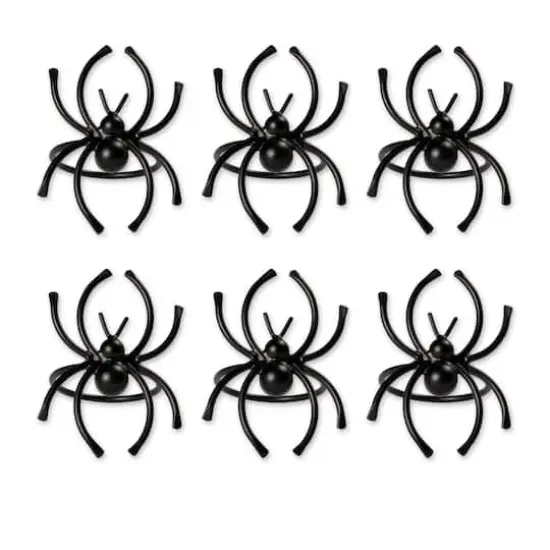 DII&reg; Spider Napkin Ring Set, 6ct. {1}