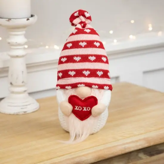 10" Plush XOXO Valentine's Day Gnome {3}
