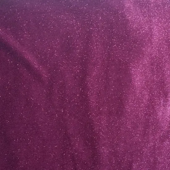 Feldman Maroon Sparkle Stretch Velvet Fabric {3}
