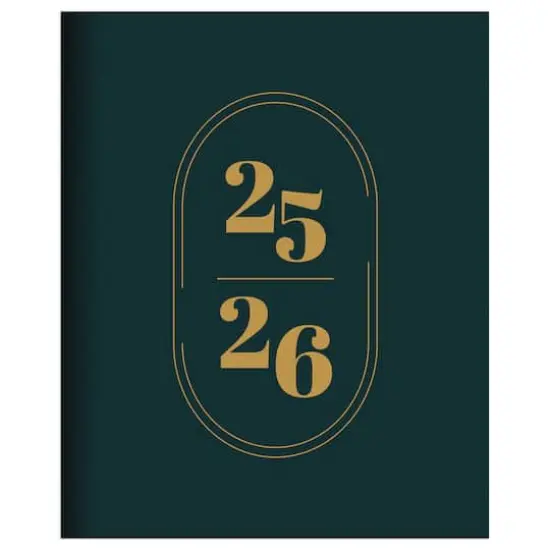 TF Publishing 2025-2026 Jade Medium Monthly Planner {1}