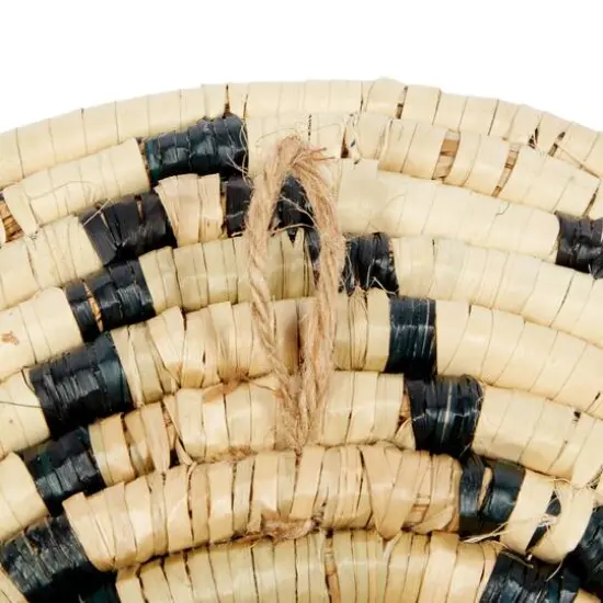 Set of 3 Brown Wood Boho Style Wall Decor 20", 18", 15" {7}