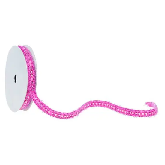 JAM Paper 3/8" x 3yd. Metallic Ribbon Red {2}