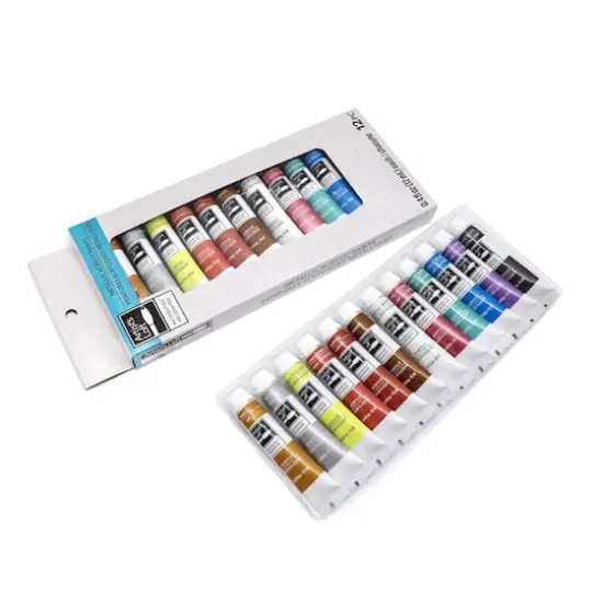 12 Color Metallic Acrylic Paint Set by Artist's Loft&trade; Necessities&trade; {6}