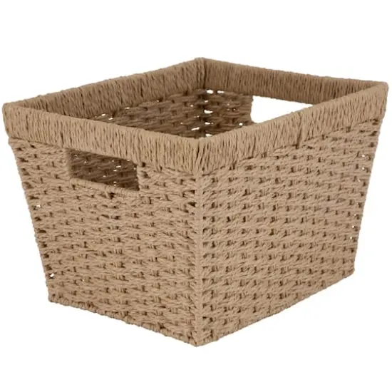 Simplify Large Dutch Weave Storage Basket {1}