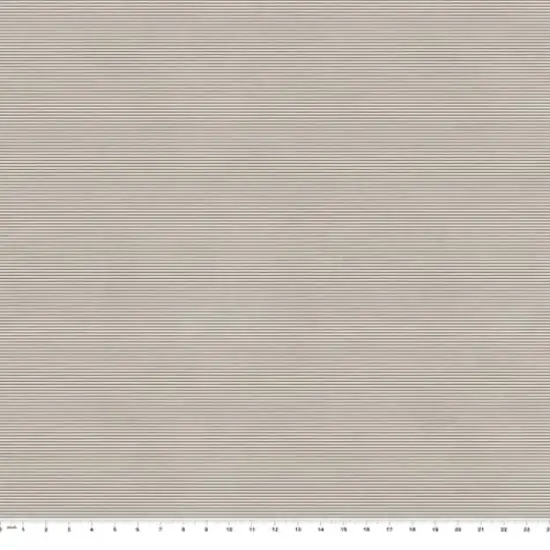 Springs Creative Modern Coastal Brown Valli Stripe Mohair Fabric {1}