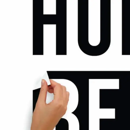 RoomMates Human Kind Peel & Stick Wall Decals {8}