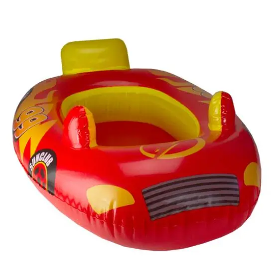 34" Inflatable Red Children's Race Car Pool Float {3}