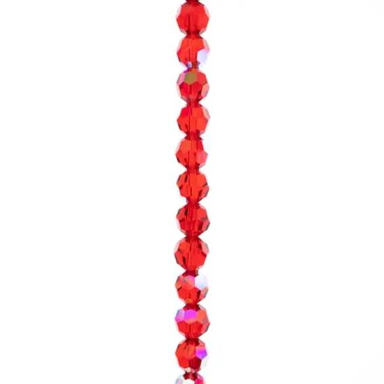 Preciosa Glass Crystal Round Beads, 6mm by Bead Landing&trade; Light Siam AB {1}