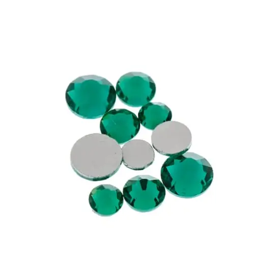Combo Glass Flatback Rhinestones by Bead Landing&trade; Blue Zircon {3}