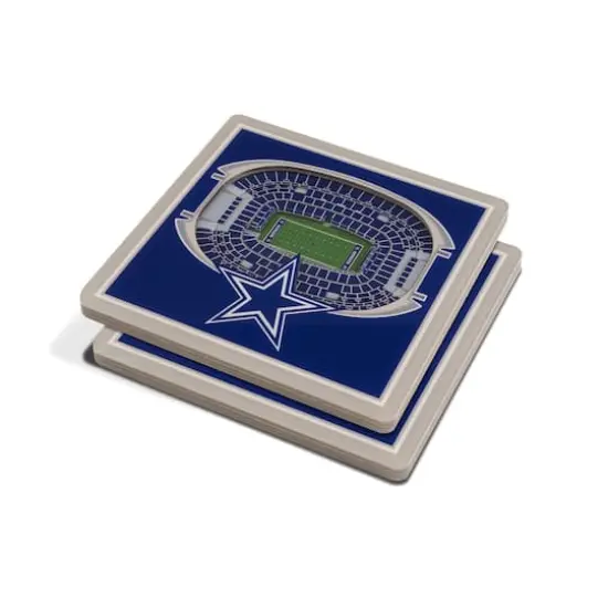 3D StadiumView Coasters Dallas Cowboys {1}