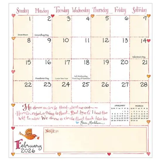 2026-2027 Susan Branch Small Monthly Pocket Planner {4}