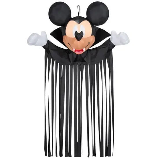 6.5ft. Airblown&reg; Inflatable Door Hanger Mickey Head with Streamers {1}