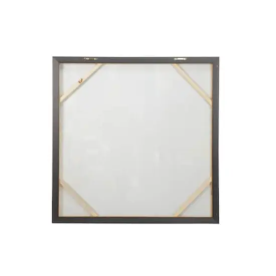 Blue Contemporary Canvas Wall Art, 39" x 39" {7}