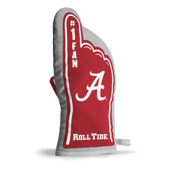 Quilted No.1 Oven Mitt Alabama Crimson Tide {4}