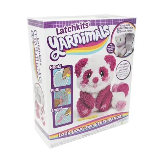 Latchkits Yarnimals - Panda {1}