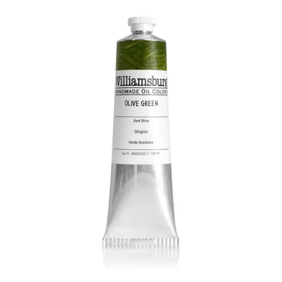 Williamsburg&reg; Artist Oil Colors, 150mL Olive Green {1}