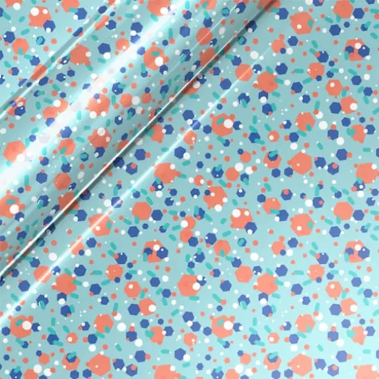 Siser&reg; EasyPatterns&reg; Plus Confetti Heat Transfer Vinyl Blue {1}
