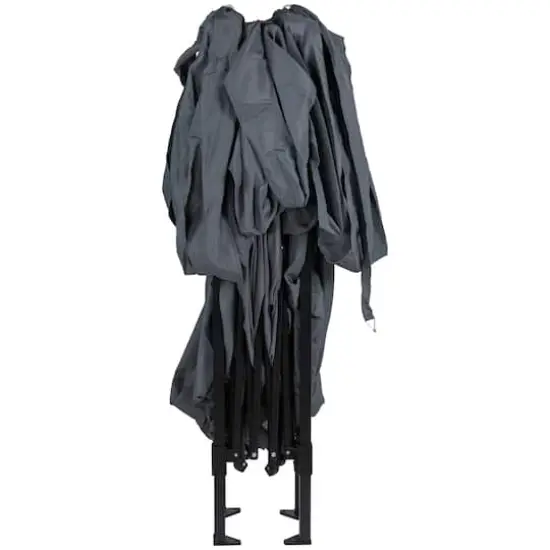 10ft. Pop-Up Outdoor Canopy Gazebo Gray {4}