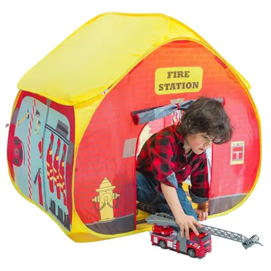 Fun2Give&reg; Pop-it-Up&reg; Firestation Tent with Streetmap Playmat {3}