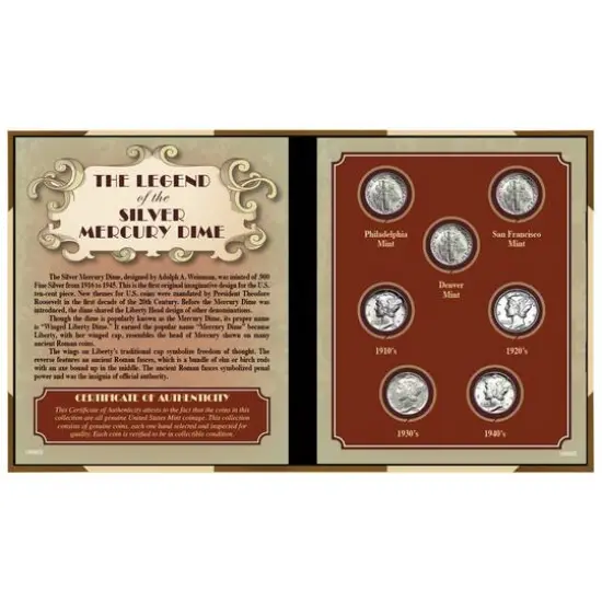 Legend of the Silver Mercury Dime {1}