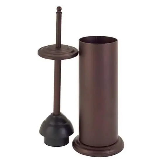 Bath Bliss Bronze Toilet Plunger {1}
