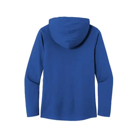 District&reg; Women's Perfect Tri&reg; Long Sleeve Hoodie Deep Royal {5}