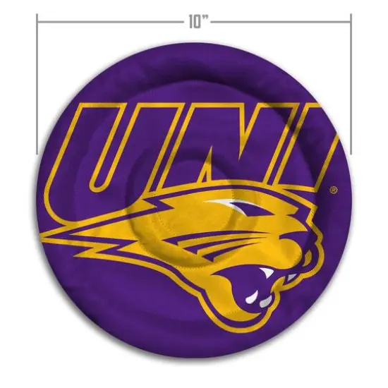 NCAA Flimzee Bean-Bag Flying Disc Northern Iowa Panthers {6}