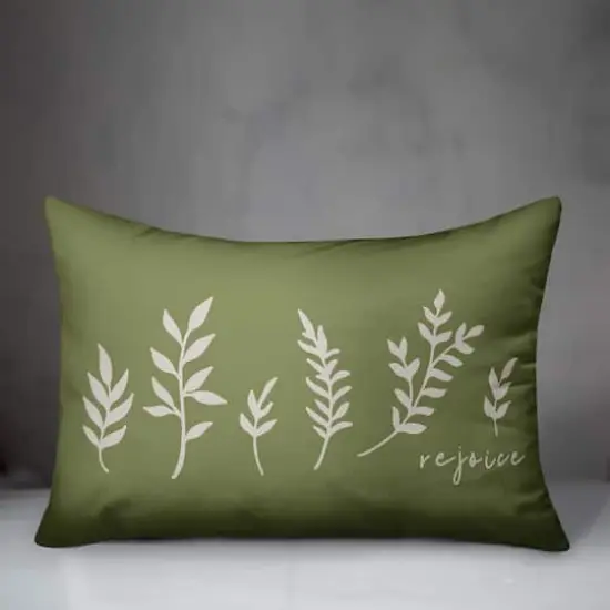 Rejoice Pillow 14" x 20" Throw Pillow {4}