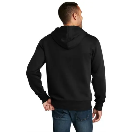 District&reg; Perfect Weight&reg; Fleece Full-Zip Hoodie Jet Black {6}
