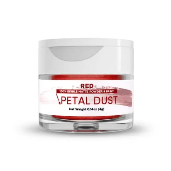 Bakell&reg; Petal Dust Edible Matte Finish Powder Red {3}