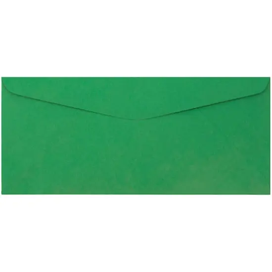 JAM Paper #9 Business Recycled Envelopes, 50ct. Green {1}