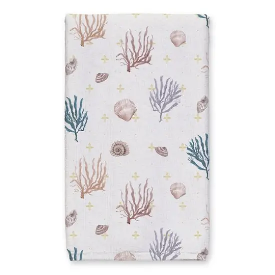 Welcome To The Beach House Tea Towel Set Yellow/White {4}