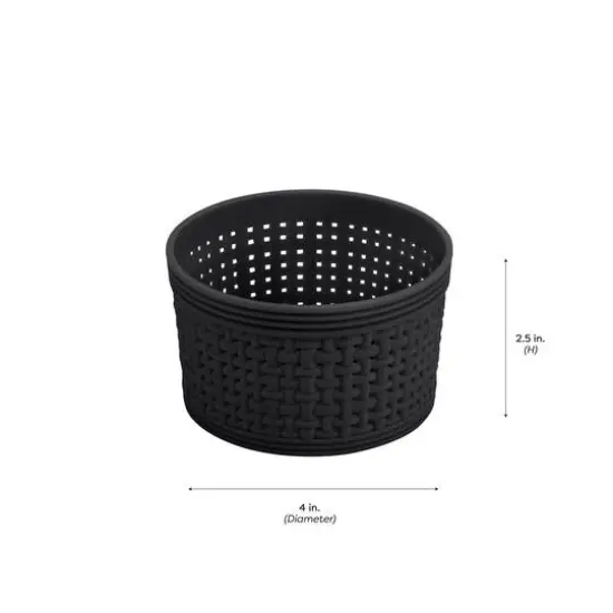 Simplify Black Plastic Organizing Set {4}