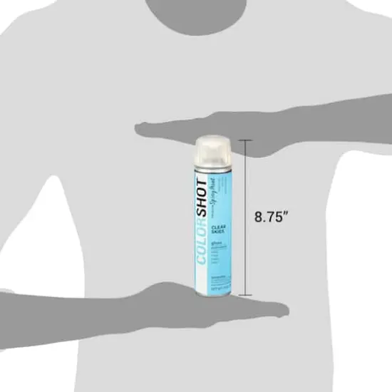 COLORSHOT&reg; Premium Gloss Spray Paint Clear Skies {6}