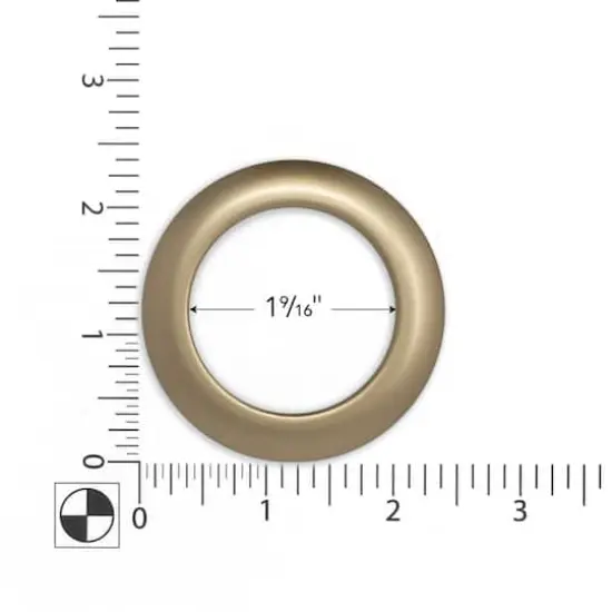 Dritz&reg; Home 1.562" Curtain Grommets, 8ct. Gold {5}