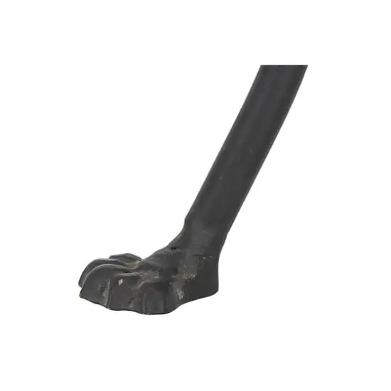 Hello Honey&reg; 15" Metal Oval Tray-Style Accent Table {3}