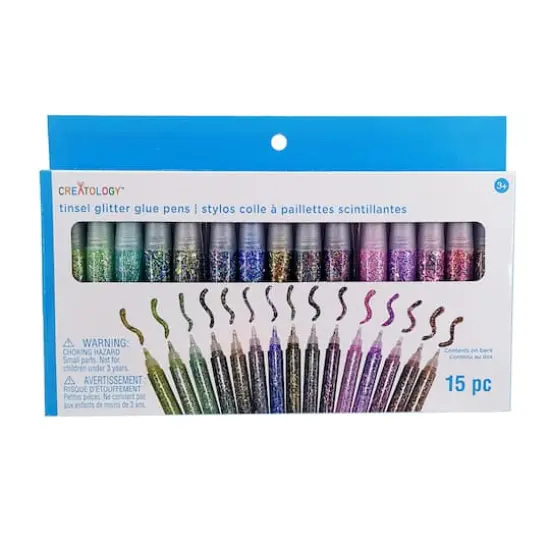 Tinsel Glitter Glue Pens by Creatology&trade; {4}