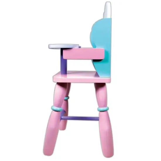 Lissi Dolls Wooden Baby Doll High Chair {3}