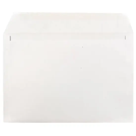JAM Paper 6.5" x 9.5" White Booklet Commercial Envelopes {3}