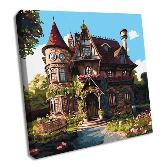 Ideyka The Cozy Palace Painting by Numbers Kit {1}