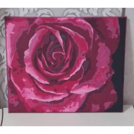 Crafting Spark Tender Rose Painting by Numbers Kit {6}