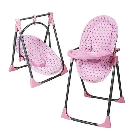 Lissi Baby Doll 6-in-1 Convertible Highchair Play Set {5}
