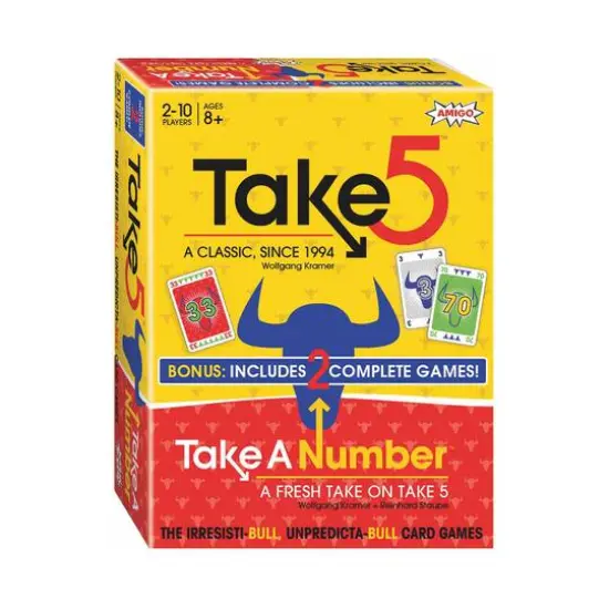 Take 5&trade; & Take a Number Card Game Bonus Pack {1}