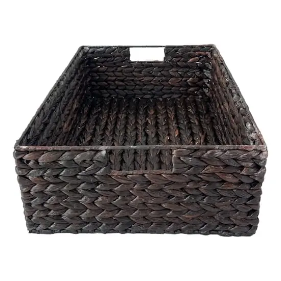 Large Espresso Underbed Woven Basket by Ashland&reg; {4}