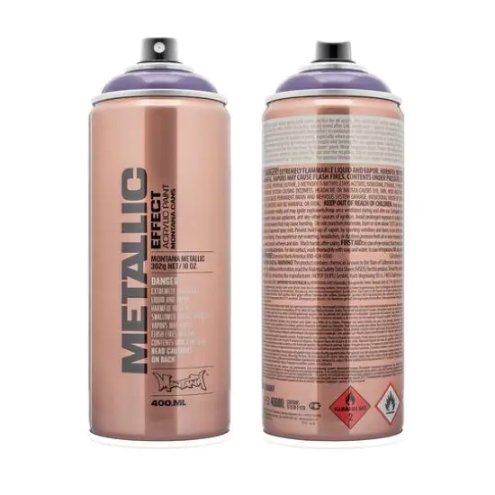 Montana&trade; Cans Metallic Effect Spray Paint, 400mL Plum {1}