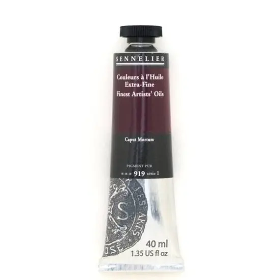 Sennelier Artists' Oil Color, 40mL 919 Caput Mortum S1 {1}