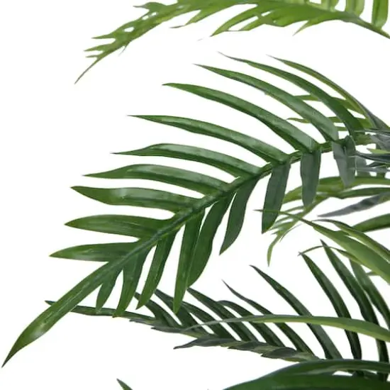 5ft. Artificial Potted Fern Palm with Real Touch Leaves {4}